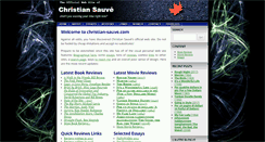 Desktop Screenshot of christian-sauve.com